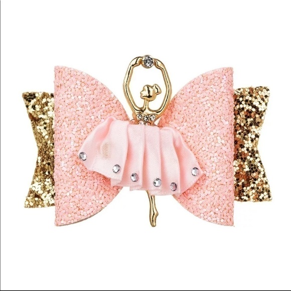 𝅺ballerina Pink Barrette - Picture 1 of 6